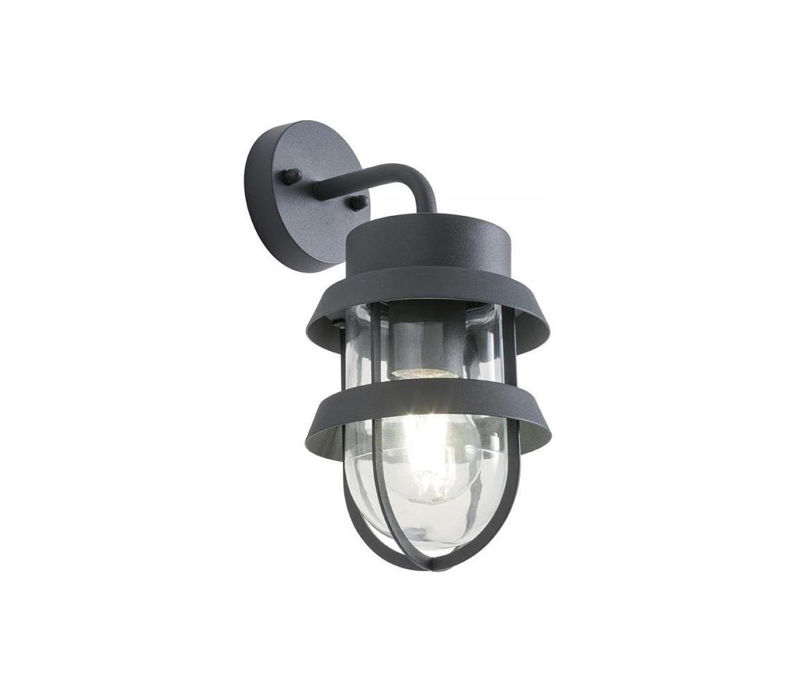 Redo 9498 - Kinkiet zewnętrzny CLAUT 1xE27/42W/230V IP65 antracyt