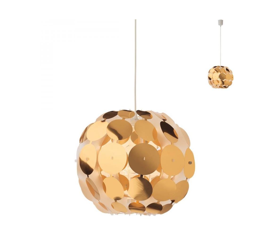 Redo 01-1508 - Żyrandol na lince ODEON 1xE27/42W/230V śr. 36 cm złoty