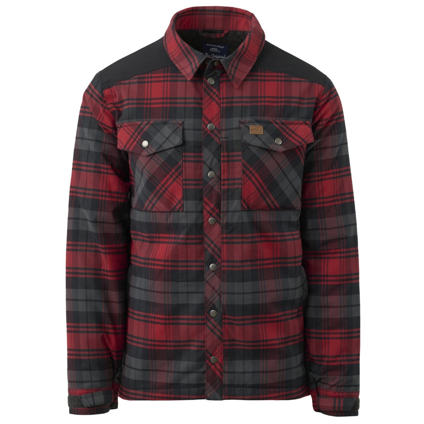 Koszula męska Helikon-Tex Winter Warden Shirt Rozmiar: L / Kolor: czerwony