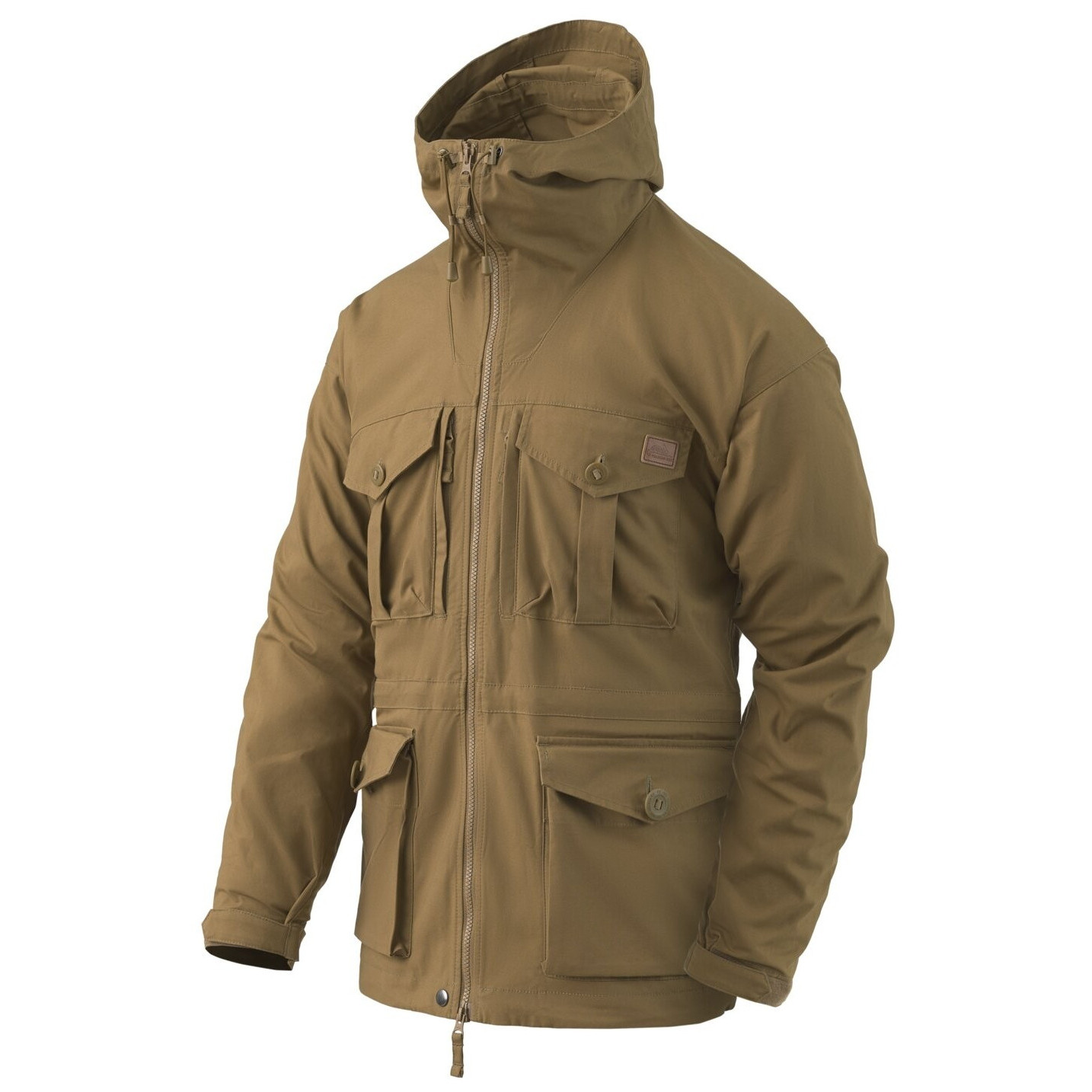 Kurtka męska Helikon-Tex Sas Smock - Duracanvas Rozmiar: L / Kolor: brązowy
