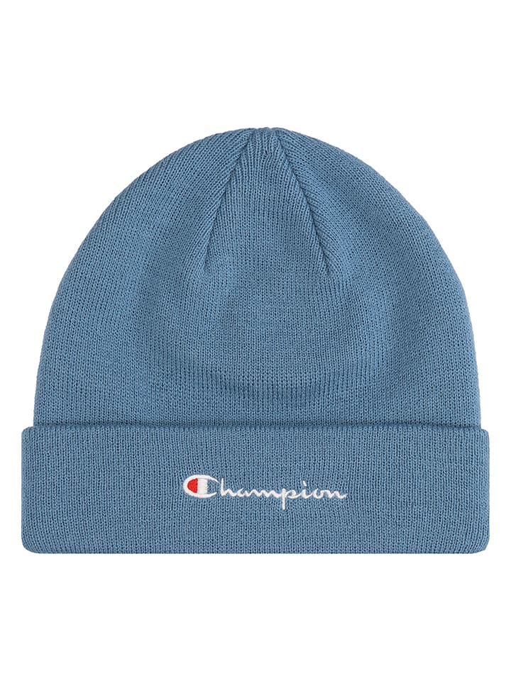 Champion Czapka beanie w kolorze niebieskim