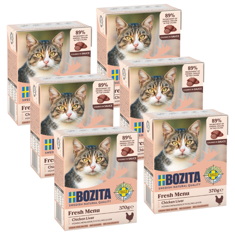 BOZITA Cat Wątróbka Drobiowa W Galaretce 370g