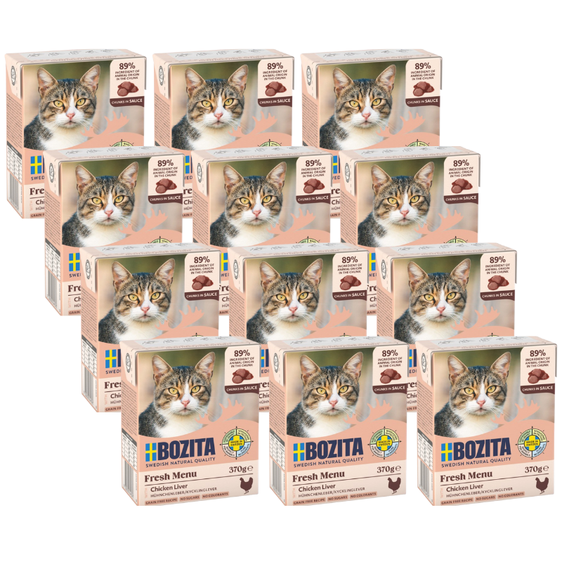BOZITA Cat Wątróbka Drobiowa W Galaretce 370g