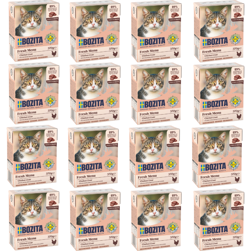 BOZITA Cat Wątróbka Drobiowa W Galaretce 370g