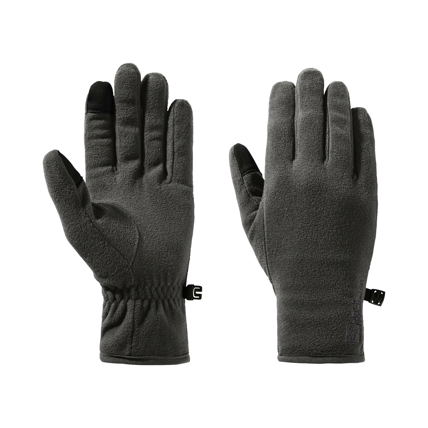 Rękawice polarowe Jack Wolfskin REAL STUFF GLOVE slate - S
