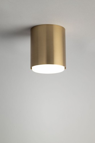 Tubo H9,5 lampa sufitowa 1xGX53 złota 40849