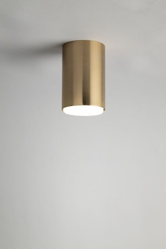 Tubo H12,5 lampa sufitowa 1xGX53 złota 40850