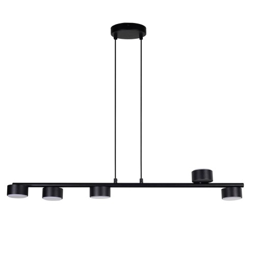 Punto lampa wisząca 5xGX53 czarna 40822