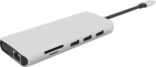 Stacja/replikator eStuff USB-C 12w1 ES623009