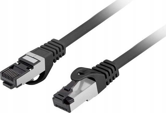 Lanberg Patchcord Lanberg S/FTP kat.8.1 2m LSZH CU fluke passed czarny