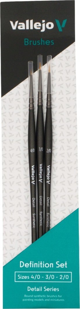 Vallejo Vallejo: B02990 - Detail - Definition Set - Synth 4/0, 3/0, 2/0