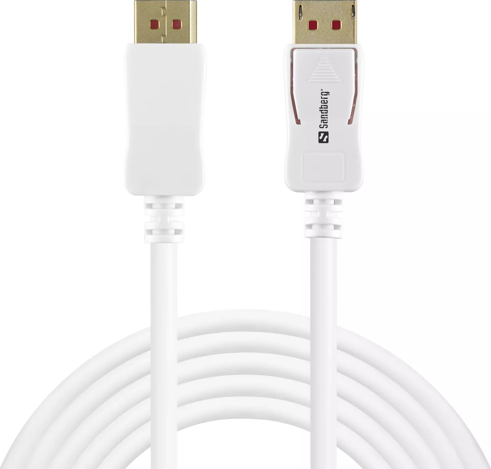 Kabel Sandberg DisplayPort - DisplayPort 2m biały 509-15