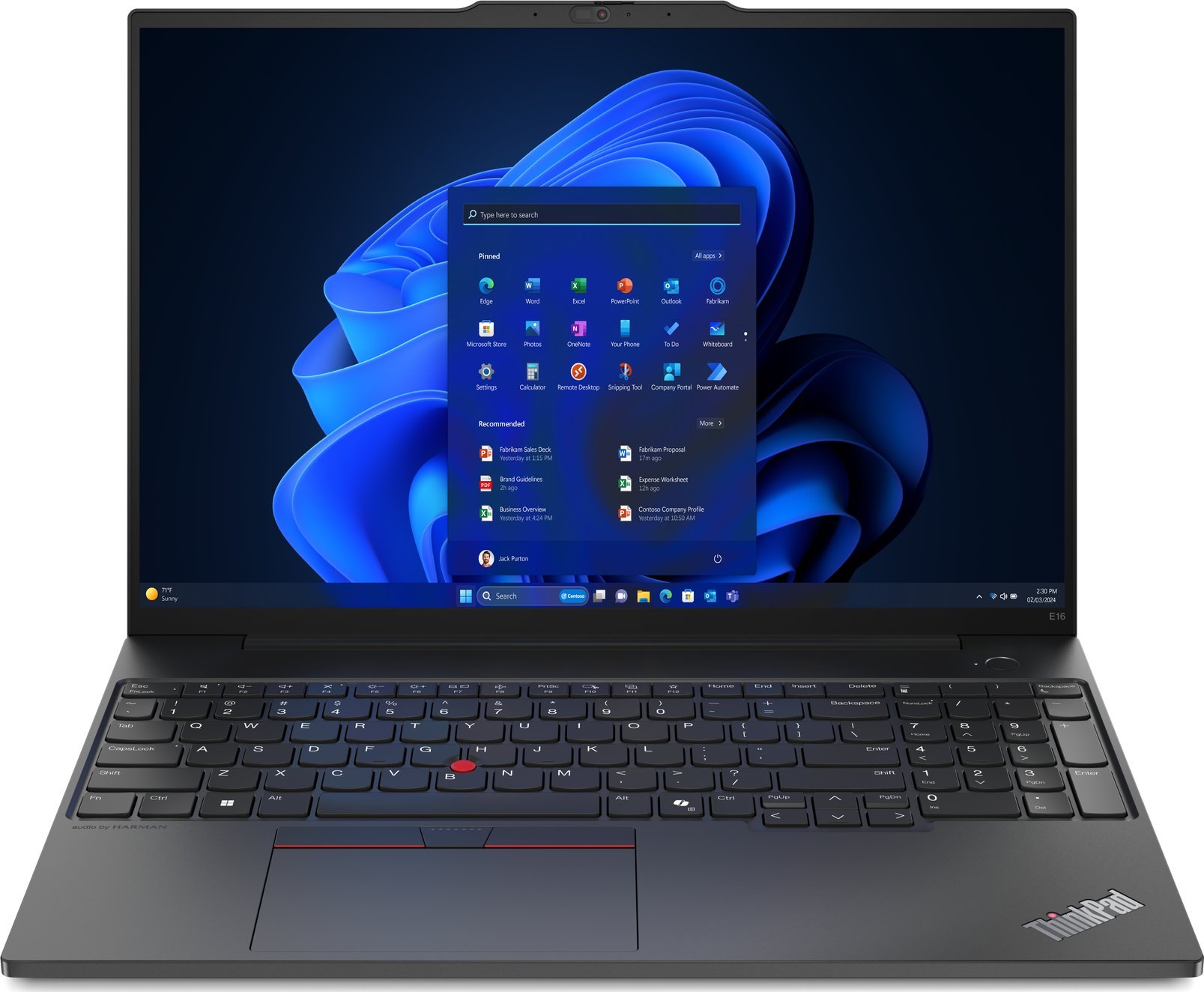 Lenovo Lenovo ThinkPad E16 G2 RYZ5 7535HS/16GB/512SSD/R660M/W11Pro black