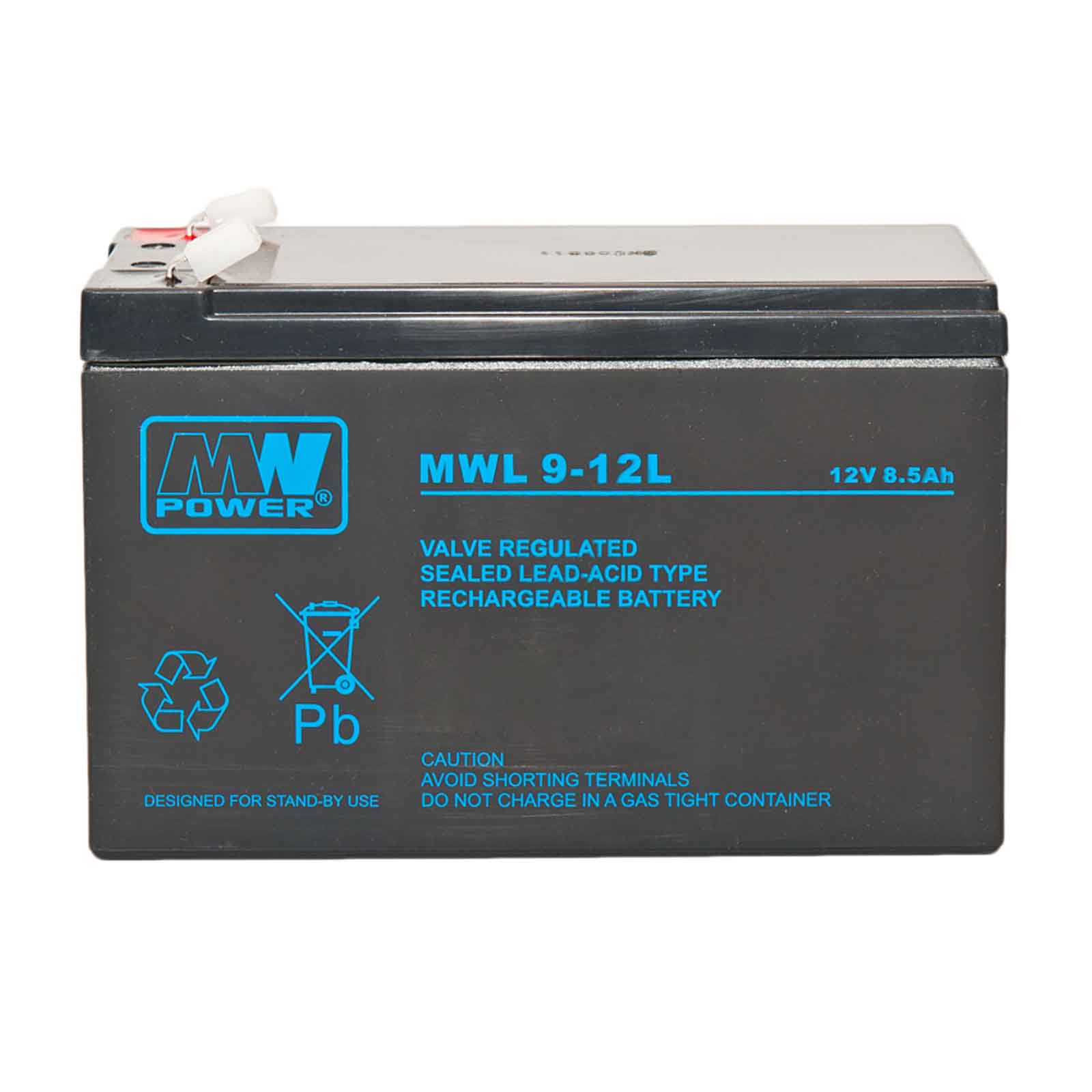 MW Power Akumulator MWL 9-12L Long Life, 12V 9Ah