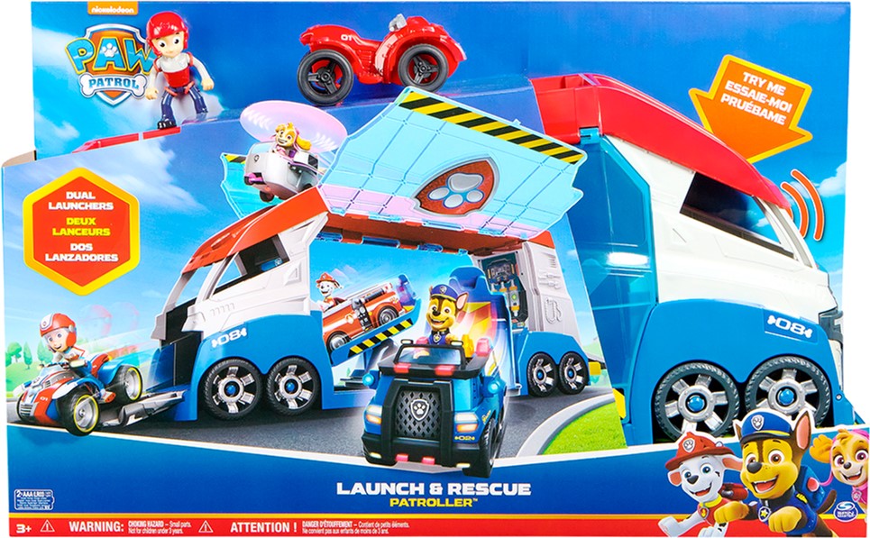 Spin Master Pojazd transportowy  Paw Patrol Rescue Wheels Launch & Rescue Patroller (778988453438)