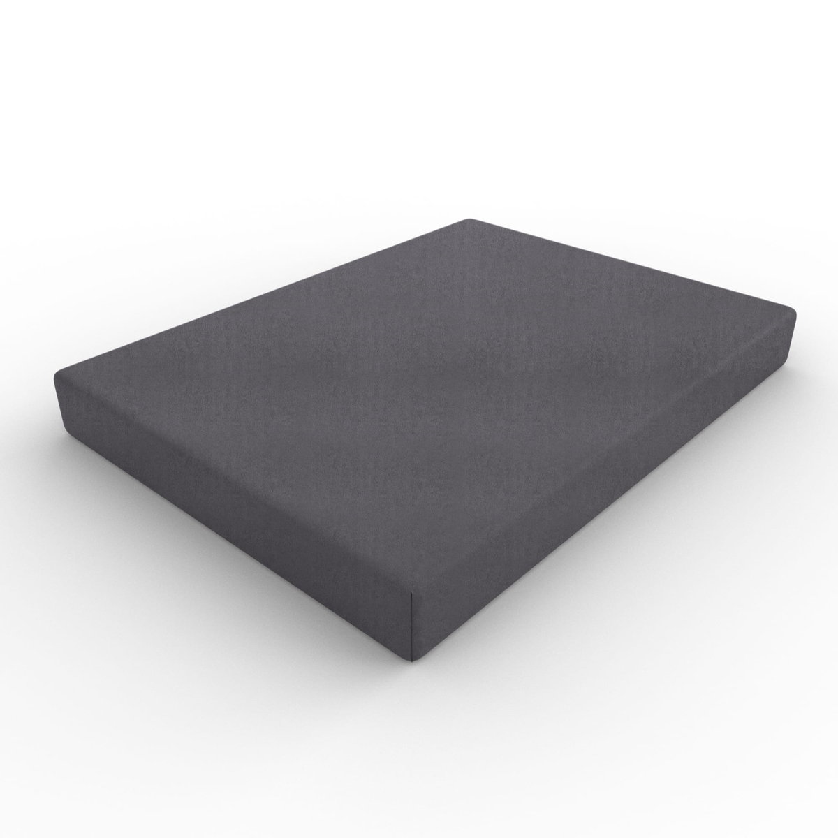 Spod Igły i Nitki Prześcieradło Frotte z gumką 200x220 cm ciemno-szare