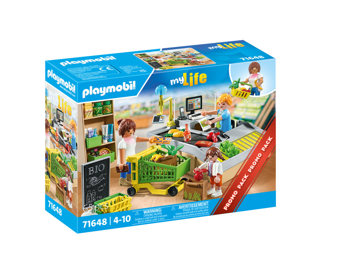 PLAYMOBIL Ekologiczny supermarket 71648