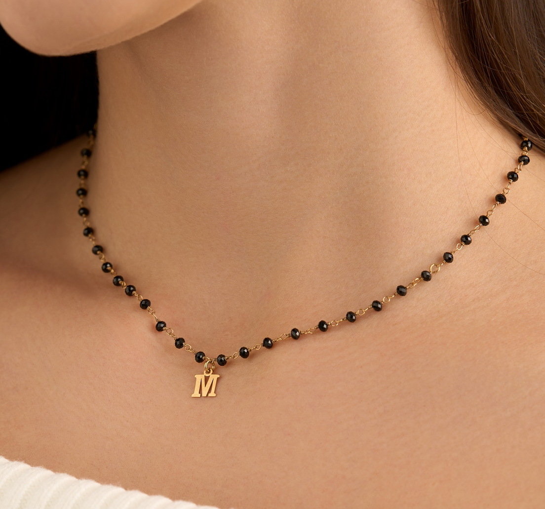 Choker / naszyjnik różaniec 