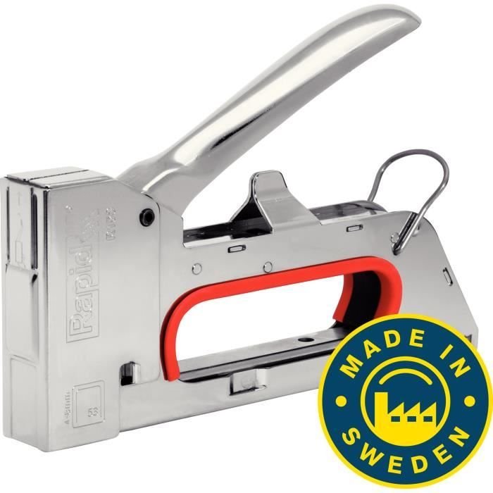 Ręczny zszywacz metalowy RAPID PRO R153E na zszywki nr 53 (4-8 mm)