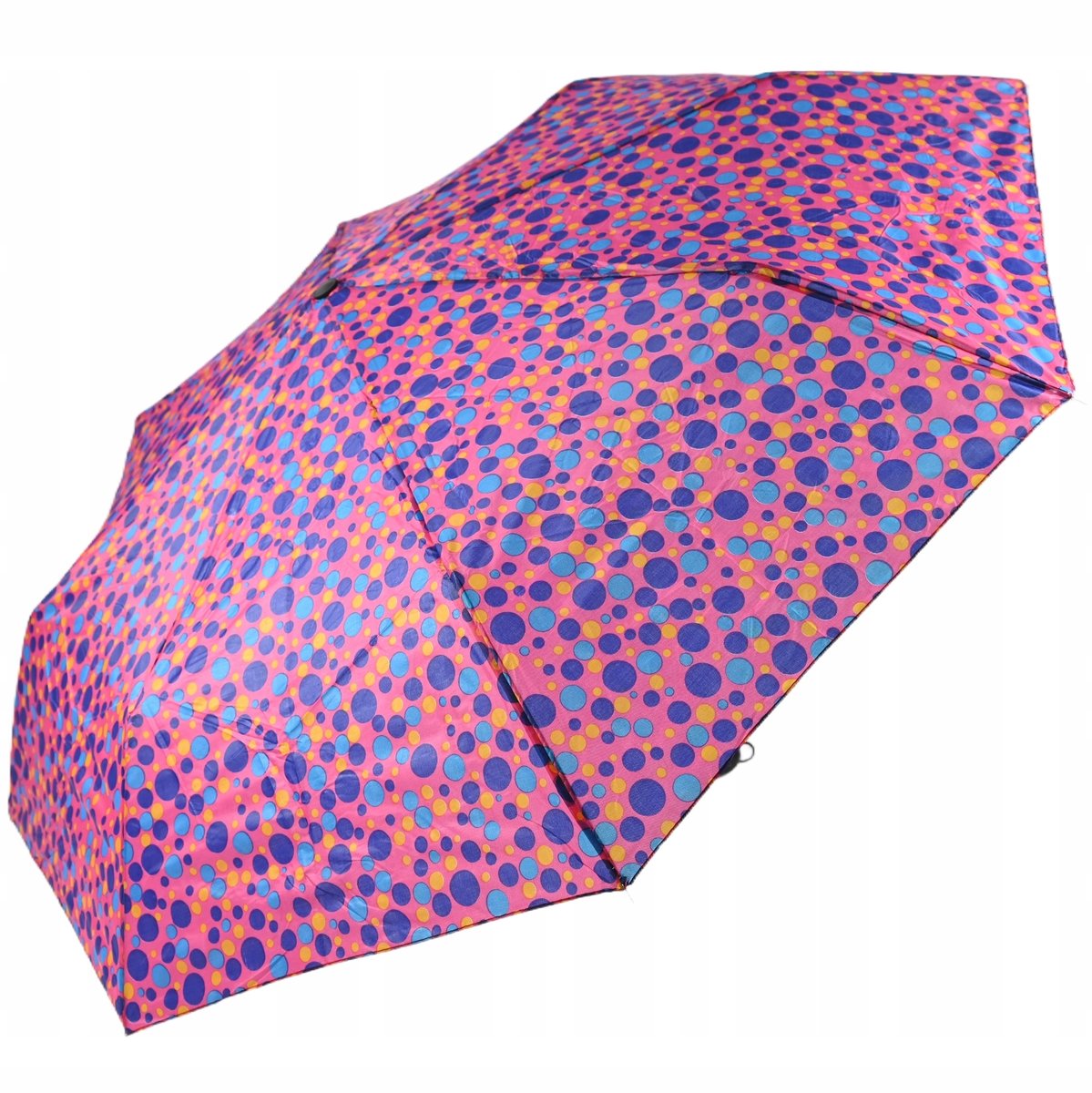 SKŁADANY PARASOL W KROPKI PARASOLKA DO TOREBKI DAMSKA MĘSKA RÓŻNE KOLORY