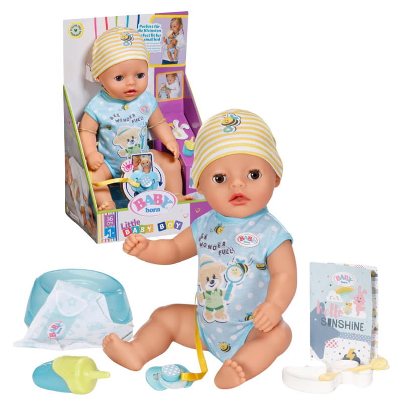 Baby Born Lalka Interaktywna Lukas Chłopiec 36cm