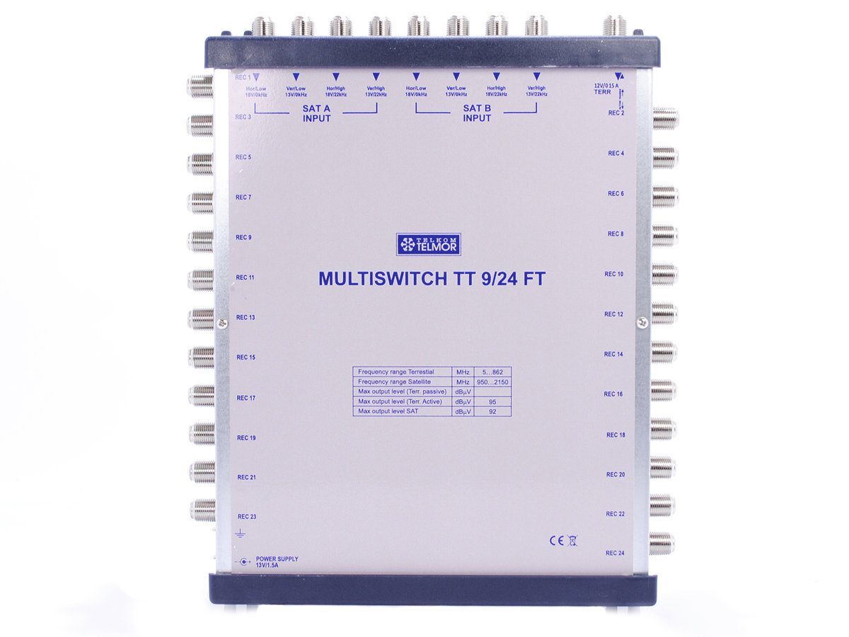Multiswitch Telkom-Telmor 9/24 CLASSIC - końcowy