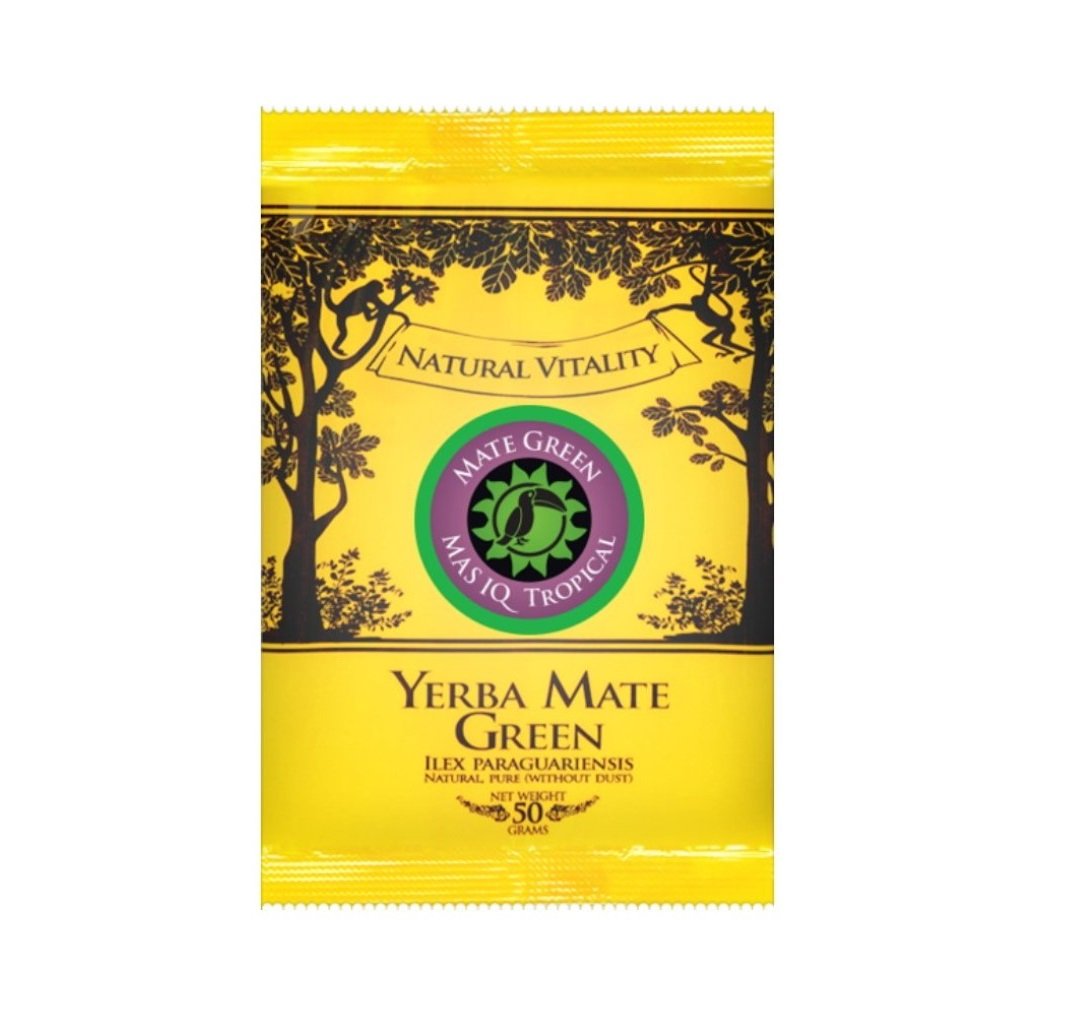 Yerba Mate Green MAS IQ TROPICAL 50g