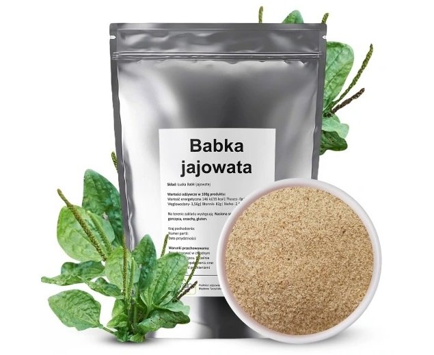 Babka jajowata łuska Na odchudzanie Naturalny koszyk 500g