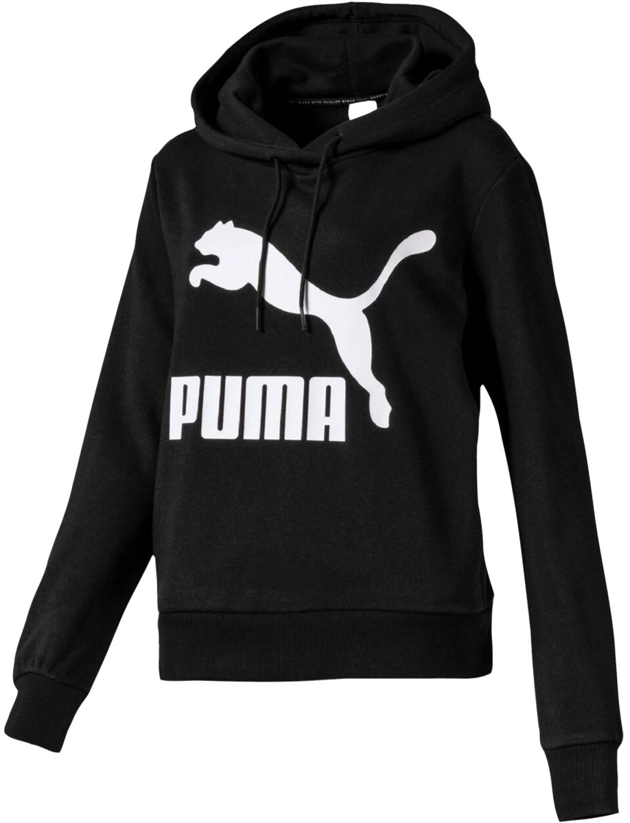 Bluza damska z kapturem Puma Classics Logo (595201-01)-S