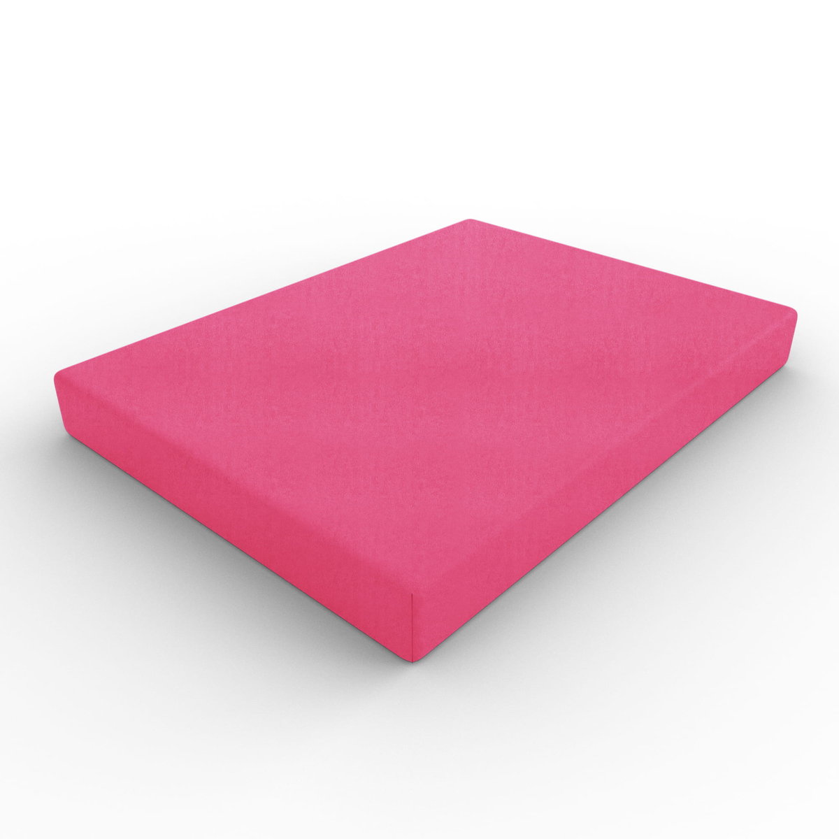 Spod Igły i Nitki Prześcieradło Frotte z gumką 200x220 cm różowe