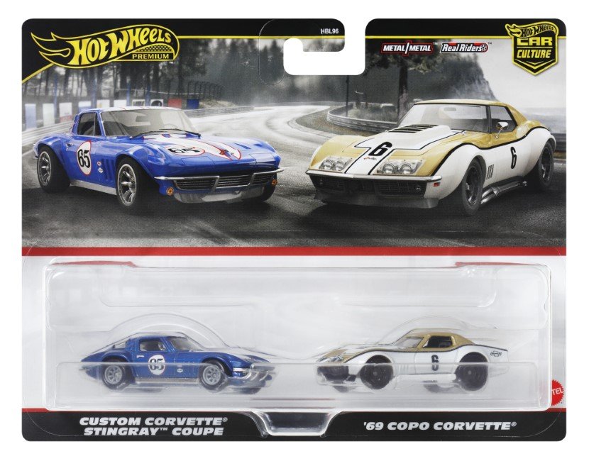 Hot Wheels Premium 2-pak pojazdów  HRR80