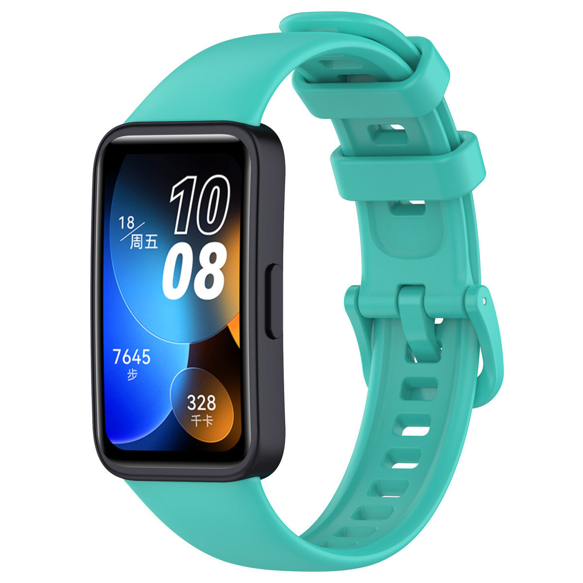Opaska pasek silikonowy Vanfone do Huawei Band 8/9, turkusowy