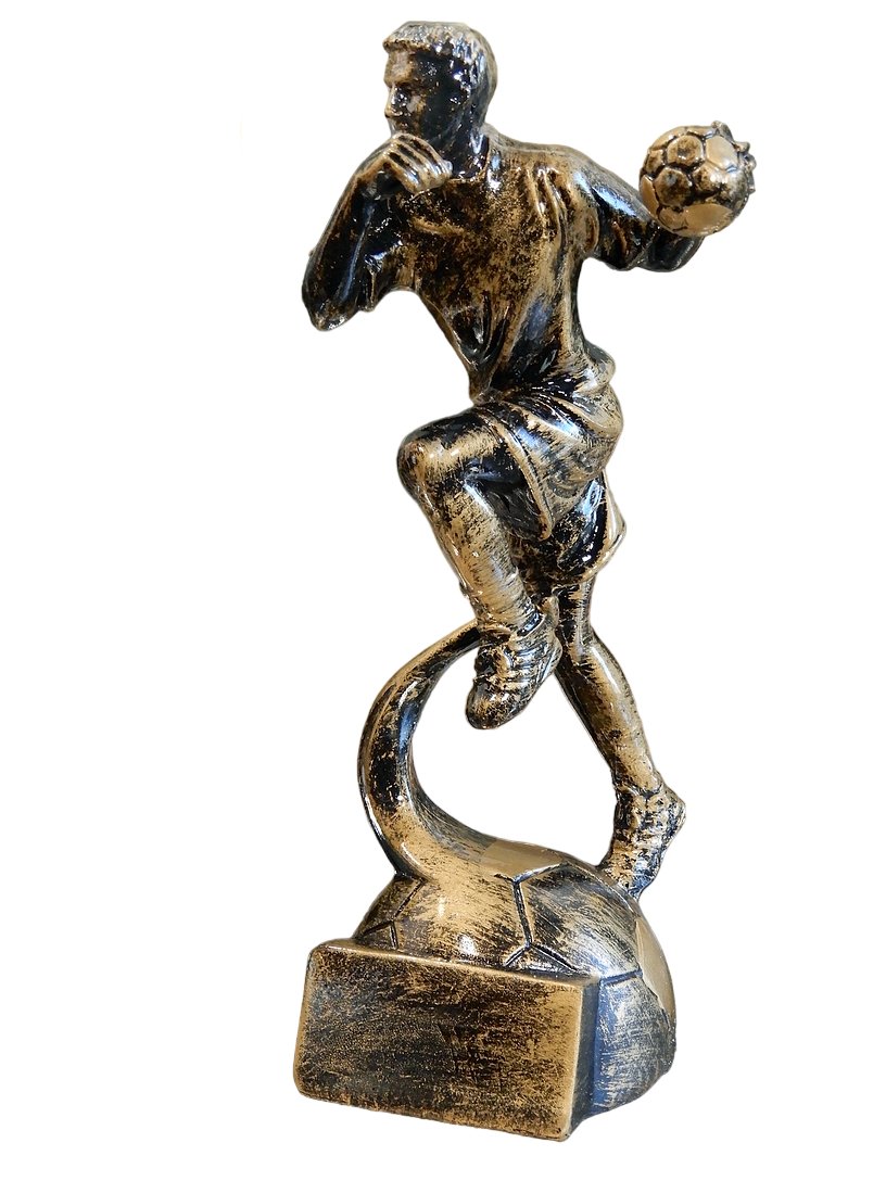 FIGURKA PIŁKARZA RĘCZNEGO SZCZYPIORNISTY TROFEUM PUCHAR NAGRODA 21 cm