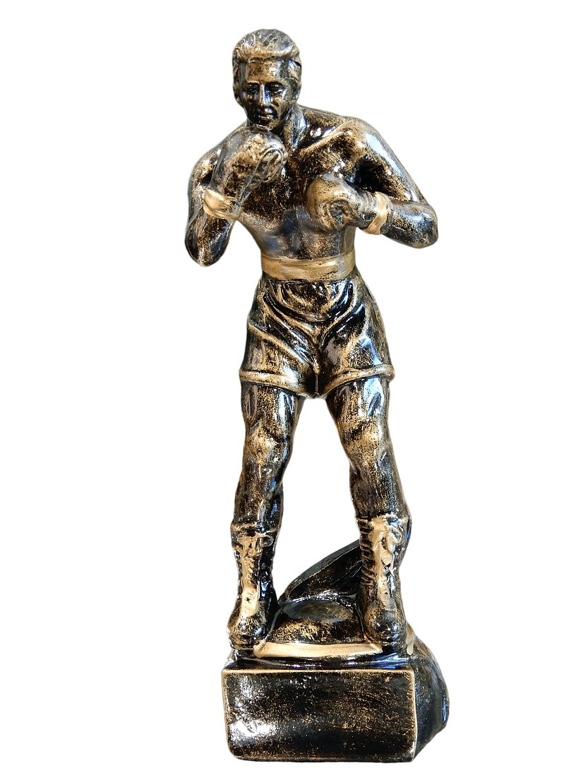 FIGURKA BOKSER STATUETKA TROFEUM SPORTOWE 20,5 cm