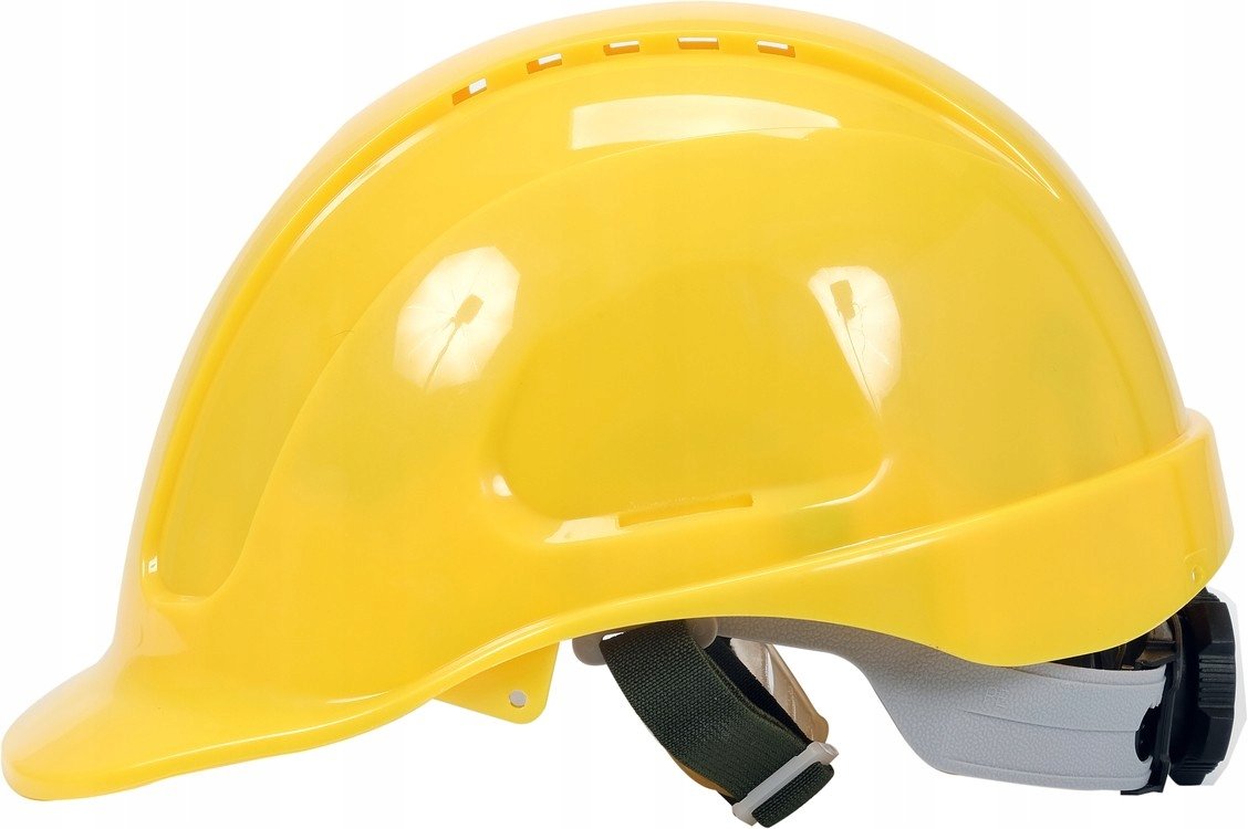 KASK OCHRONNY ŻÓŁTY SZYBKA REGULACJA ABS BHP YATO YT-7397