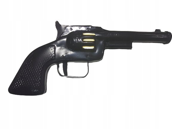 Rewollwer korkowiec PRL metal jednostrzałowy