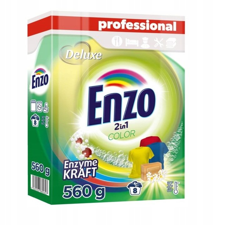 Enzo 2W1 Proszek Do Prania Color 560G