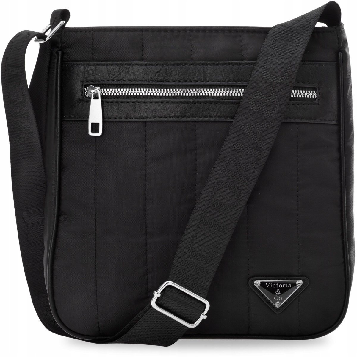 Sportowa torba damska listonoszka torebka lekka pojemna crossbody pasek