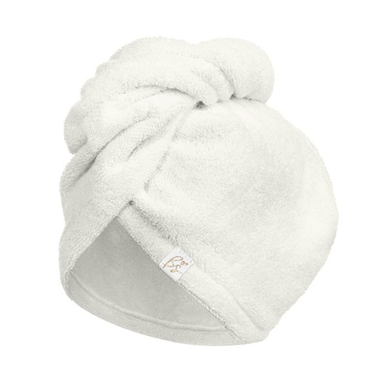 Turban bambusowy na głowę Ecru, BabySteps
