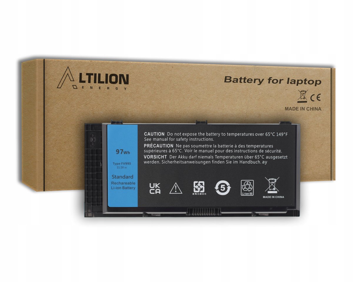 Bateria FV993 Dell M4600 M4700 M6700 M6800 - 97Wh