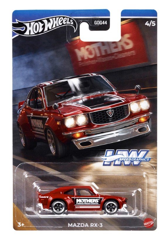 Hot Wheels Auto Speed Graphics HRT07