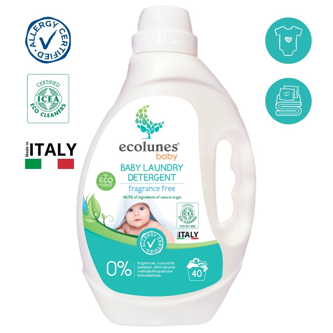 Hipoalergiczny płyn do prania dla dzieci bezzapachowy 2000 ml / ECOLUNES