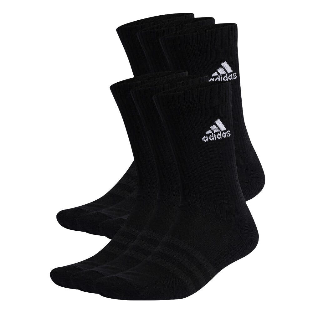 Skarpetki adidas  Cushioned Sportswear Crew Socks 6 Pairs Black  XS