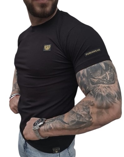 Koszulka czarna męska Logo Furia
