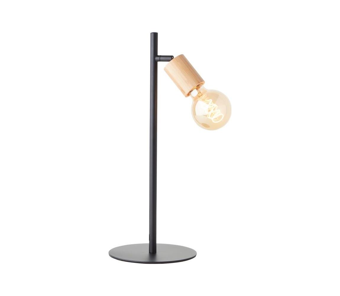 Brilliant - Lampa stołowa TIFFANY 1xE27/28W/230V bambus