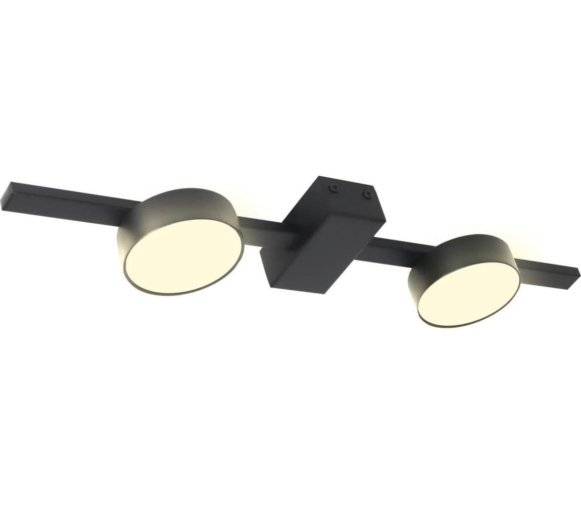 LED Plafon JOY 2xGX53/6W/230V czarny
