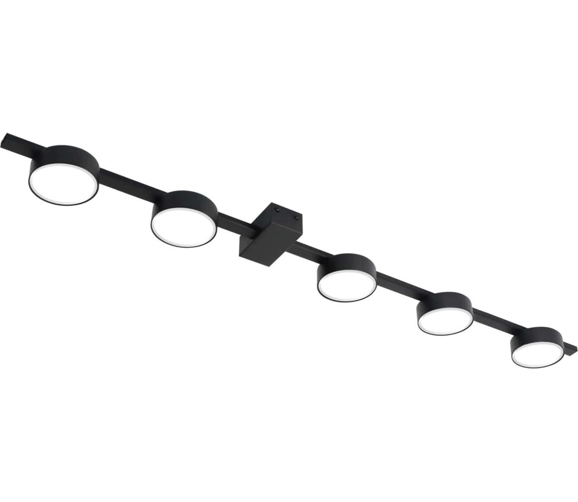 LED Plafon JOY 5xGX53/6W/230V czarny