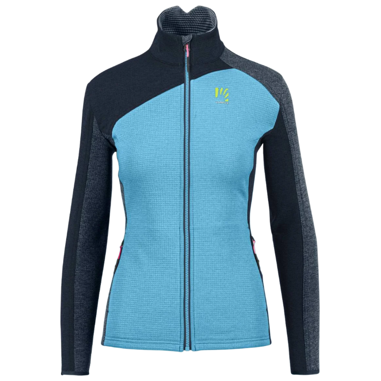 Bluza damska Karpos Federa Full-Zip W Fleece Rozmiar: M / Kolor: niebieski/czarny