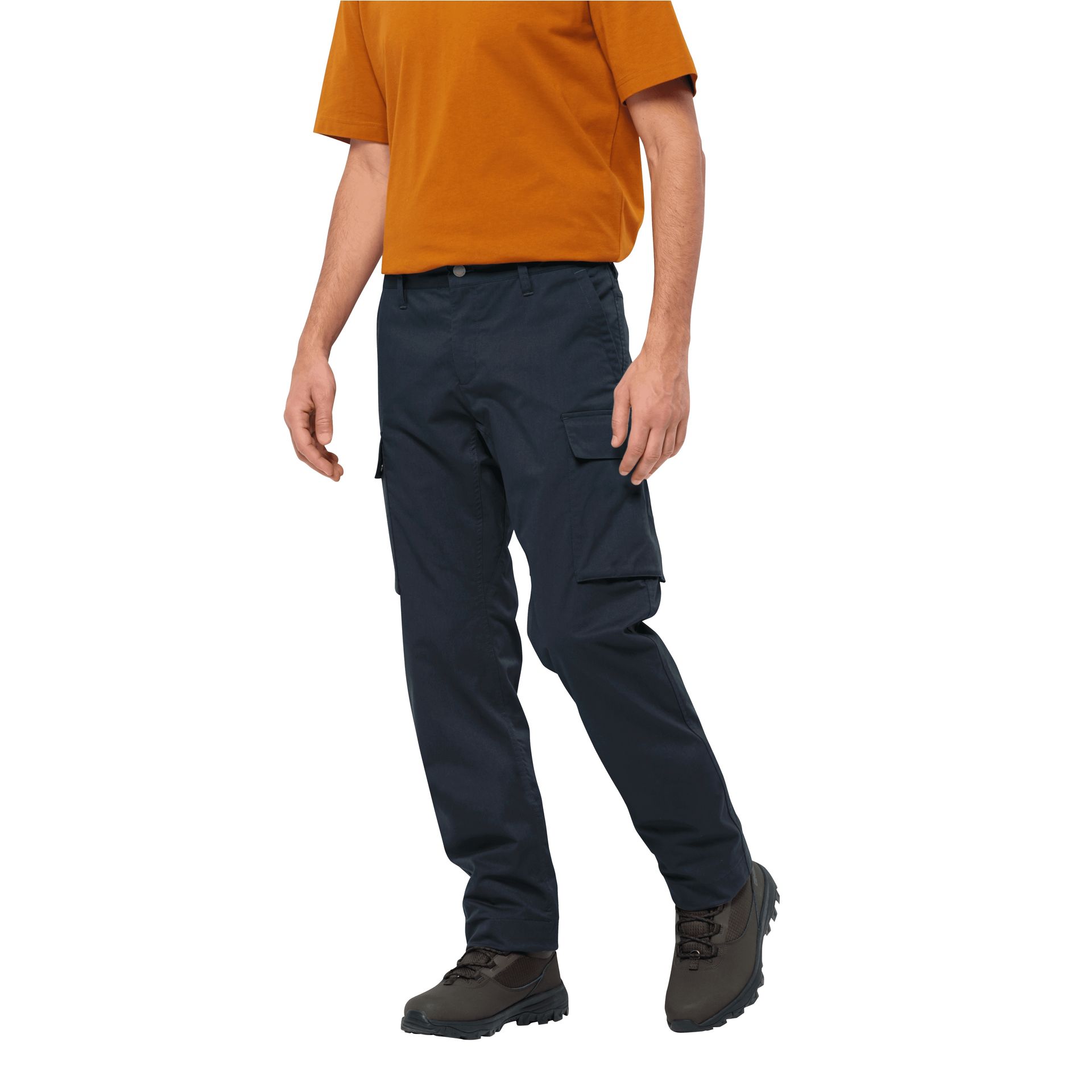 Męskie spodnie Jack Wolfskin ARCTIC ROAD CARGO M night blue - 46R