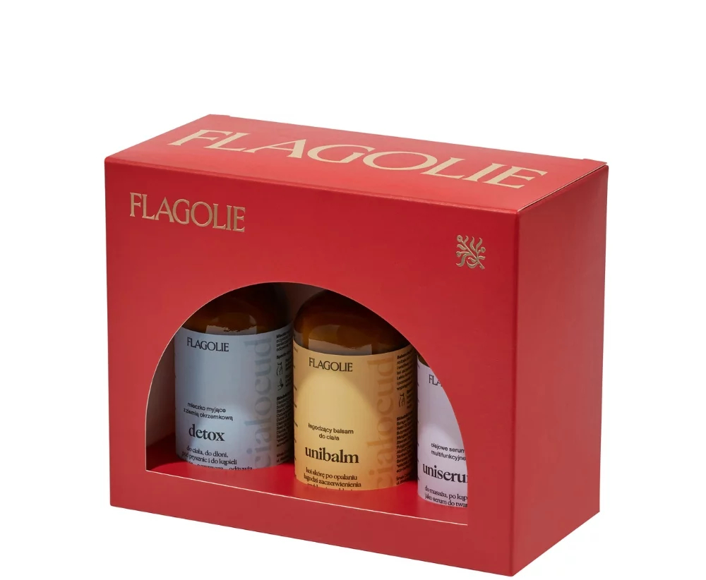 Flagolie Ukojenie dla ciała i zmysłów (Detox + Uniserum + Unibalm)